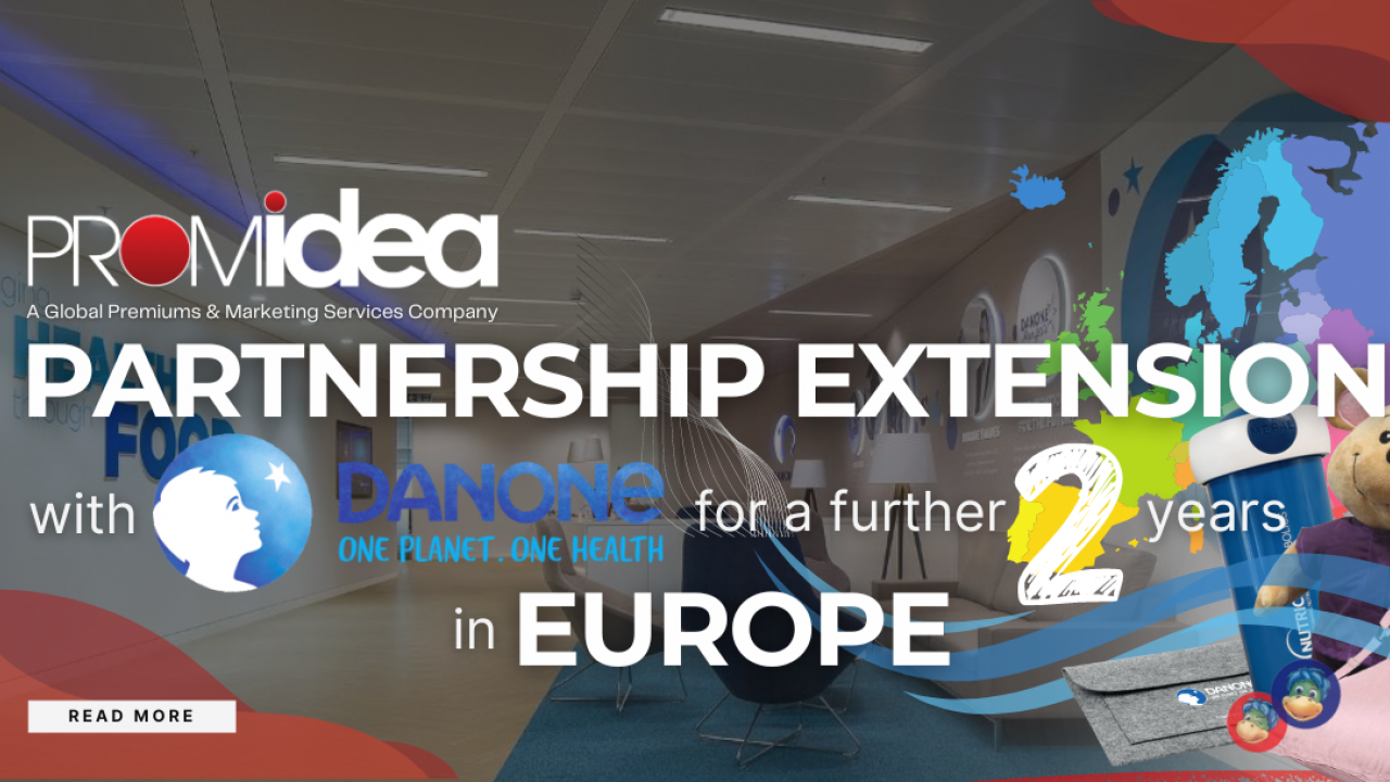 Continuing the Journey: Promidea Extends Partnership with Danone in Europe for 2 More Years
