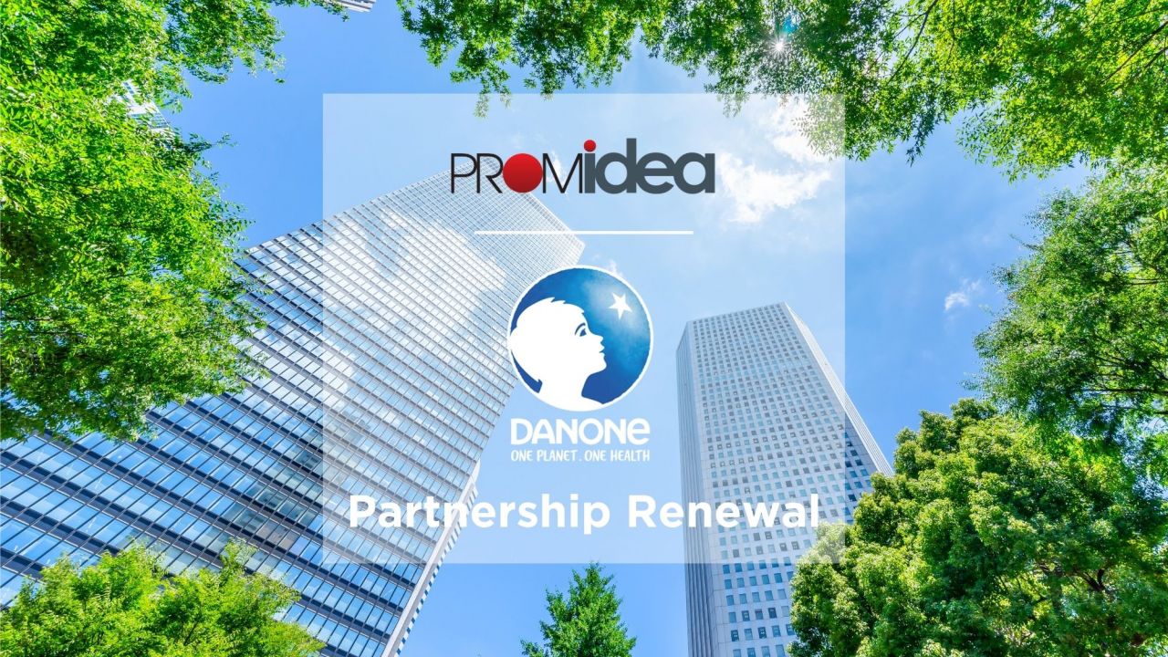 Promidea extends partnership with Danone